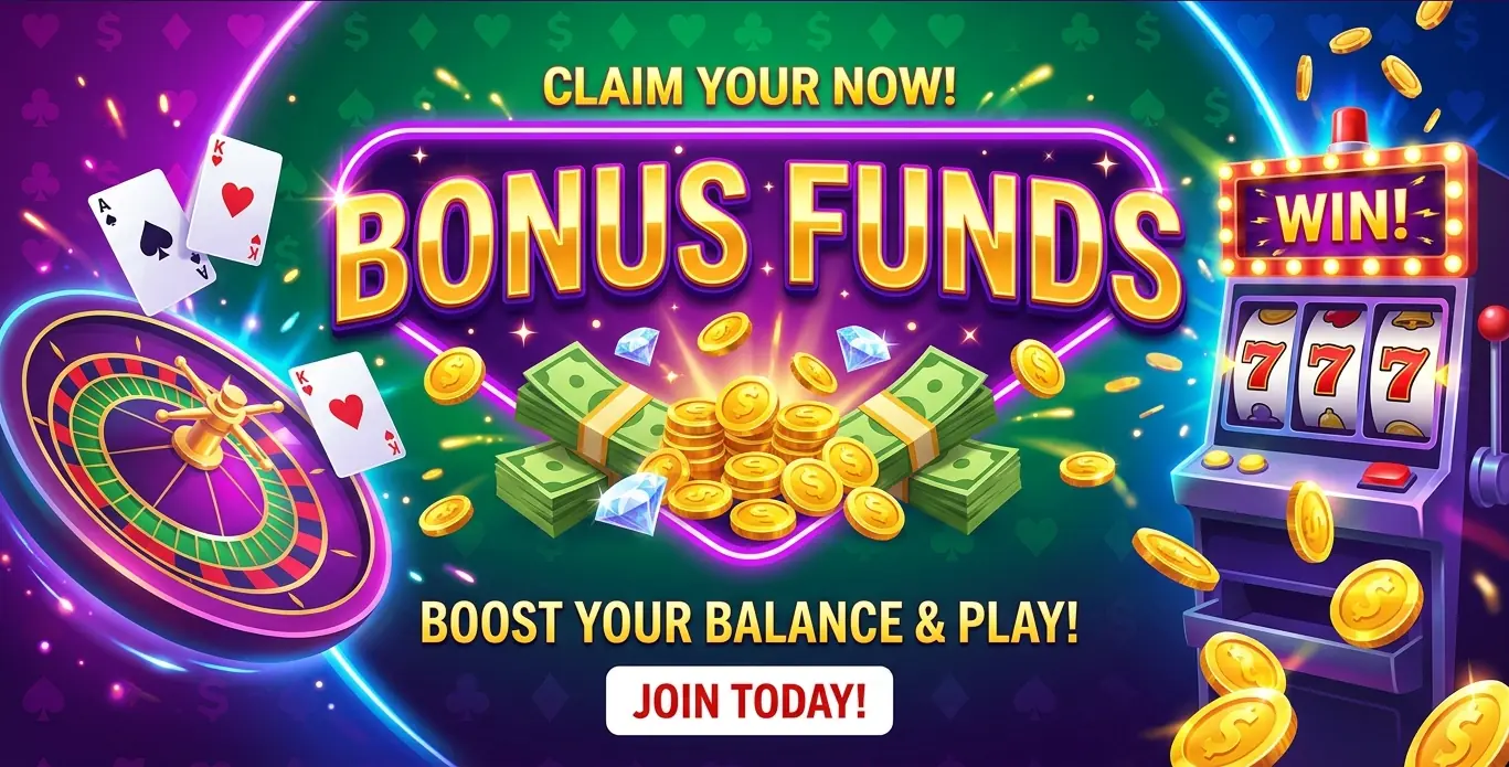 Royal Ace bonus funds